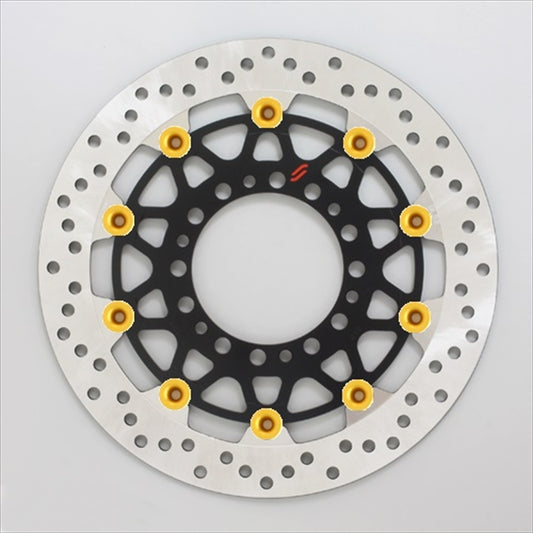SUNSTAR BRAKE(サンスター ブレーキ)｜プレミアムR φ310 5.0mm GSF1200/S ピン：ゴールド｜LM203W-GD