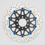 サンスター ブレーキ｜プレミアムR ホール 5.5mm CBR1000RR 08-16(SC59) ピン:ブルー｜LM126F-BL