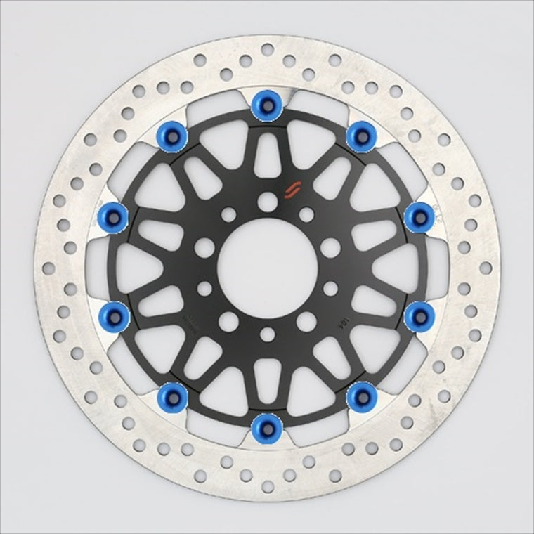 サンスター ブレーキ｜プレミアムR ホール 5.5mm CBR1000RR 08-16(SC59) ピン:ブルー｜LM126F-BL