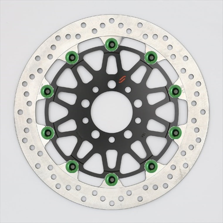 サンスター ブレーキ｜プレミアムR ホール CBR1000RR 08-16(SC59) ピン:グリーン｜LM126W-GR