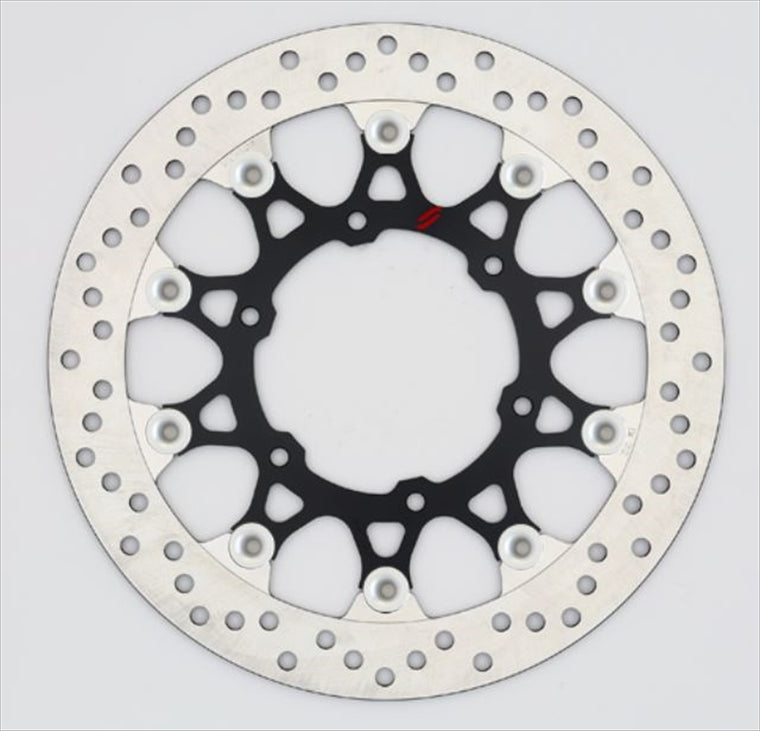 【サンスター ブレーキ】サンスター プレミアムR ホール 5.0 （φ320）ピン:シルバー LLA10W-SV