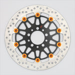 サンスター ブレーキ｜プレミアムR ホール CBR1000RR 08-16(SC59) ピン:オレンジ｜LM126W-OR