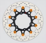 【サンスター ブレーキ】サンスター プレミアムR ホール 5.0 （φ320）ピン:オレンジ LLA10W-OR