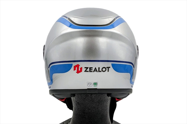 ZEALOT(ジーロット)｜フルフェイス ヘルメットブレードランナー アークブルー｜BRJ0022/XL