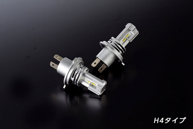 【ヴァレンティ 4リン】ジュエルLEDヘッドバルブRC       H4 6000k LEB01-H4-60