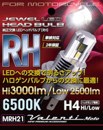 Valenti Moto(ヴァレンティモト)｜ジュエルLEDヘッド RHシリーズ｜MRH21-H4-65