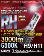 Valenti Moto(ヴァレンティモト)｜ジュエルLEDヘッド RHシリーズ｜MRH22-H9-65