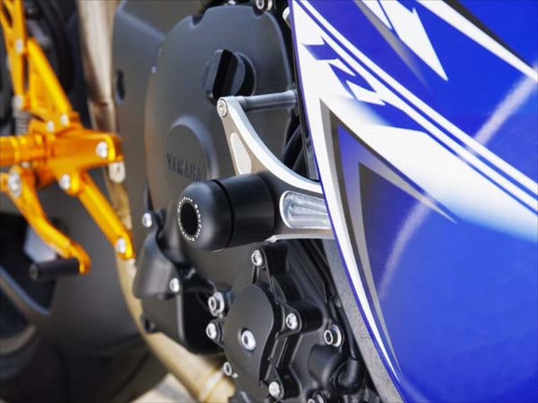 【BABYFACE】ベビーフェイス フレームスライダー BLK YZF-R1 09-14【カタログ品番：P047-4112】【メーカー品番：006-SY013BKb】