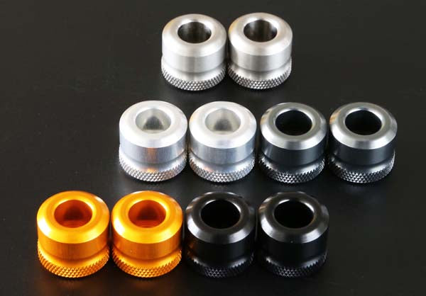 【BABYFACE】ベビーフェイス ハンドルバーエンドφ22 ブラック φ14-16 18-19(ハンドルバー内径)【カタログ品番：P057-7488】【メーカー品番：005-BES04BK】
