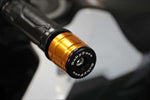 【ベビーフェイス】ベビーフェイス  ハンドルバーエンドφ35 ロング     ゴールド HONDA／YZF-R25／Ninja650／Other 005-BEB27GD