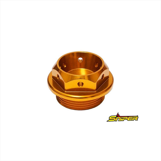 スナイパー｜オイルフィラーキャップ 金 ｜SP0138GD