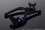 【エスエスケイ スピードラ】アジャストレバー スタンダード可倒式 Mブラック/Mブルー Monkey125 GROM/MSX125 13-16 CBR250R MC41 LVAM003BK-BE