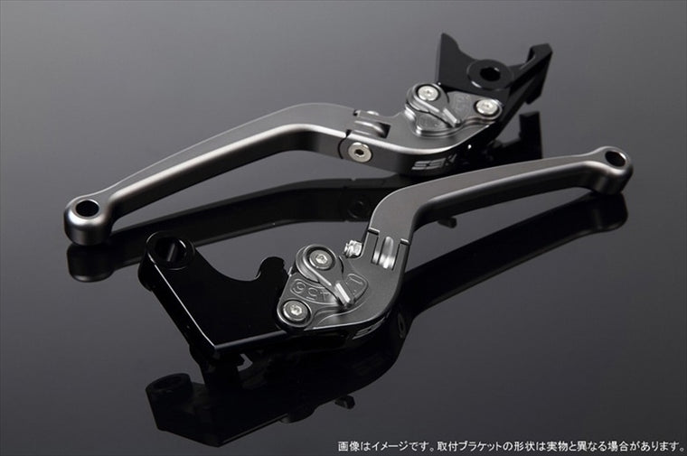 【エスエスケイ スピードラ】アジャストレバー スタンダード可倒式 Mチタン/Mチタン MT-01 04-09 VMAX1700 09-13 LVAM043TM-TM