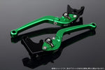 【エスエスケイ スピードラ】アジャストレバー スタンダード可倒式 Mグリーン/Mブラック GSX1300R隼 08-18 LVAM054GN-BK