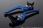 【エスエスケイ スピードラ】アジャストレバー スタンダード可倒式 Mブルー/Mゴールド 125/200/250/390DUKE LVAM075BE-GD