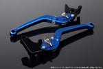 【エスエスケイ スピードラ】アジャストレバー スタンダード可倒式 Mブルー/Mチタン 125/200/250/390DUKE LVAM075BE-TM