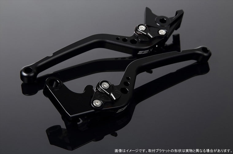 【エスエスケイ スピードラ】アジャストレバー スタンダード ロング  Mブラック/Mブラック CB400SF Revo/CB400SB NC42 ABS車 2013まで LVBM013BK-BK