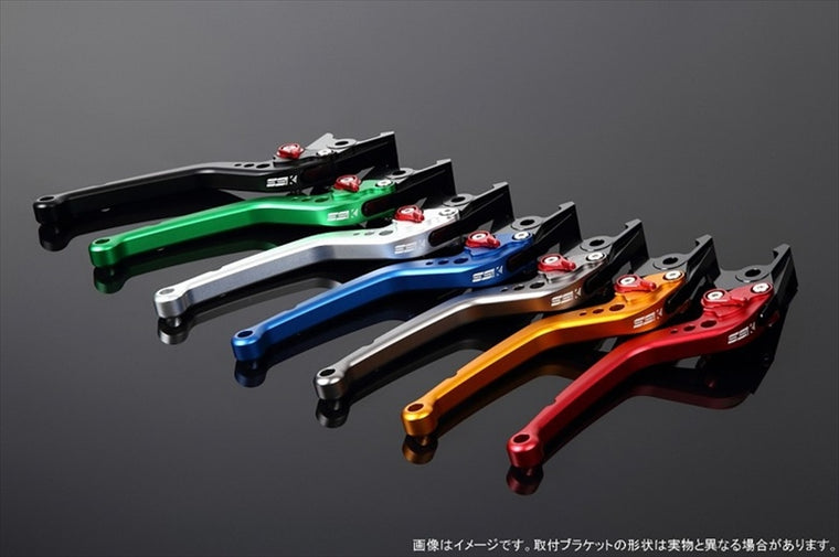 【エスエスケイ スピードラ】アジャストレバー スタンダード ロング  Mブラック/Mブラック CB400SF Revo/CB400SB NC42 ABS車 2013まで LVBM013BK-BK
