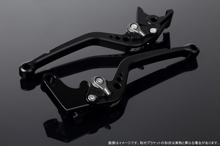【エスエスケイ スピードラ】アジャストレバー スタンダード ロング  Mブラック/Mチタン CB400SF Revo/CB400SB NC42 ABS車 2013まで LVBM013BK-TM