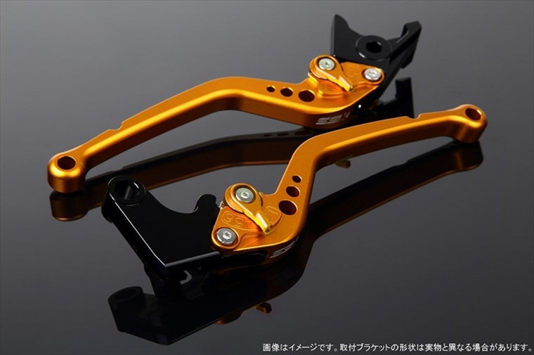 【エスエスケイ スピードラ】アジャストレバー スタンダード ロング  Mゴールド/Mゴールド CB400SF Revo/CB400SB NC42 ABS車 2013まで LVBM013GD-GD