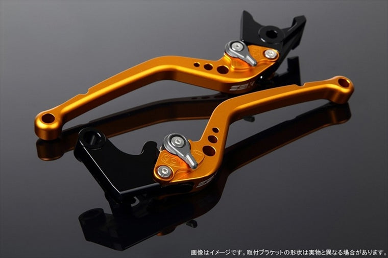 【エスエスケイ スピードラ】アジャストレバー スタンダード ロング  Mゴールド/Mチタン CB400SF Revo/CB400SB NC42 ABS車 2013まで LVBM013GD-TM
