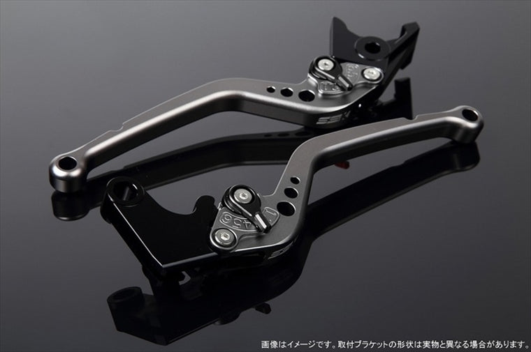 【エスエスケイ スピードラ】アジャストレバー スタンダード ロング  Mチタン/Mブラック CB400SF Revo/CB400SB NC42 ABS車 2013まで LVBM013TM-BK