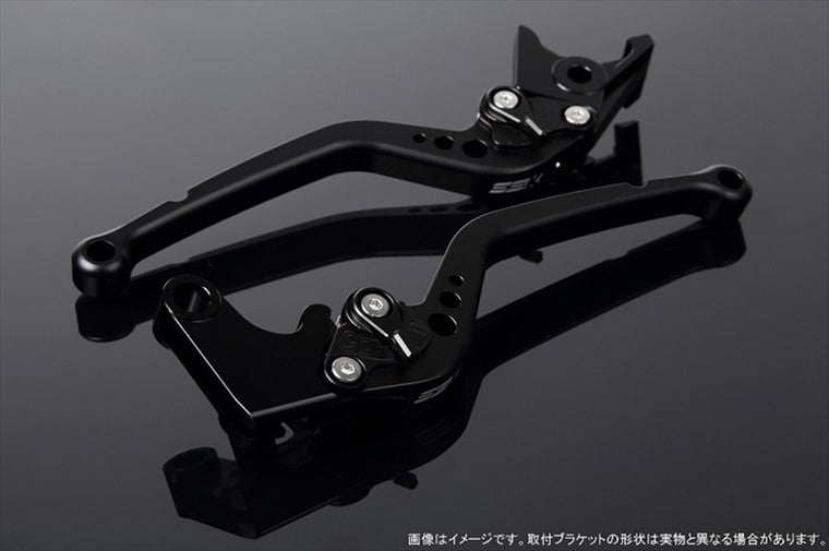 【エスエスケイ スピードラ】アジャストレバー スタンダード ロング Mブラック/Mブラック バリオス/2 ZEPHYR400 ZEPχ LVBM020BK-BK
