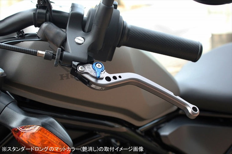 【エスエスケイ スピードラ】アジャストレバー スタンダード ロング Mブラック/Mブラック バリオス/2 ZEPHYR400 ZEPχ LVBM020BK-BK