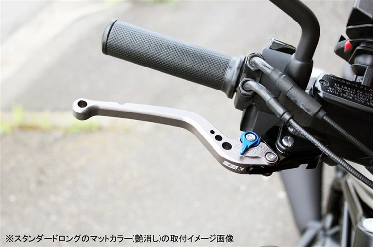【エスエスケイ スピードラ】アジャストレバー スタンダード ロング Mシルバー/Mゴールド バリオス/2 ZEPHYR400 ZEPχ LVBM020SR-GD