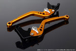 エスエスケイ スピードラ｜アジャストレバー スタンダード ロング Mゴールド/Mシルバー NINJA H2/H2R 1299 Panigale/S/R 15-18｜LVBM029GD-SR