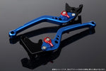 エスエスケイ スピードラ｜アジャストレバー スタンダード ロング Mブルー/Mレッド NINJA H2/H2R 1299 Panigale/S/R 15-18｜LVBM029BE-RD