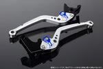 【エスエスケイ スピードラ】アジャストレバー スタンダード ロング Mシルバー/Mブルー MAJESTY250(SG20J)-11/GRANDMAJESTY250(SG15J) LVBM035SR-BE