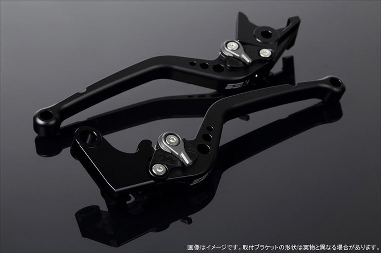 エスエスケイ スピードラ｜アジャストレバー スタンダード ロング Mブラック/Mチタン GSX-R600/-R750 04-05｜LVBM050BK-TM