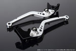 エスエスケイ スピードラ｜アジャストレバー スタンダード ロング Mシルバー/Mブラック GSX-R600/-R750 04-05｜LVBM050SR-BK