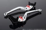 エスエスケイ スピードラ｜アジャストレバー スタンダード ロング Mシルバー/Mレッド GSX-R600/-R750 04-05｜LVBM050SR-RD