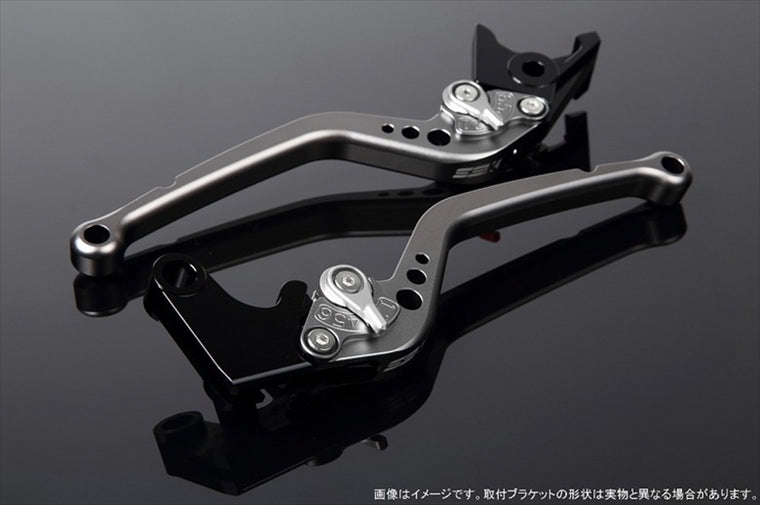 エスエスケイ スピードラ｜アジャストレバー スタンダード ロング Mチタン/Mシルバー GSX-R600/-R750 04-05｜LVBM050TM-SR