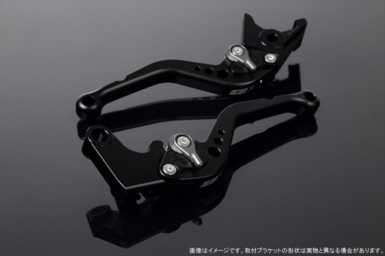 【エスエスケイ スピードラ】アジャストレバー スタンダード ショート  Mブラック/Mチタン NINJA1000 17-18/Z900RS LVCM028BK-TM