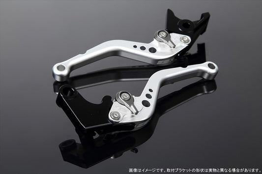 【エスエスケイ スピードラ】アジャストレバー スタンダード ショート  Mシルバー/Mチタン NINJA1000 17-18/Z900RS LVCM028SR-TM