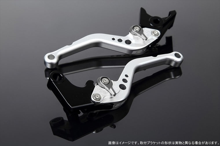 【エスエスケイ スピードラ】アジャストレバー スタンダード ショート  Mシルバー/Mチタン NINJA1000 17-18/Z900RS LVCM028SR-TM