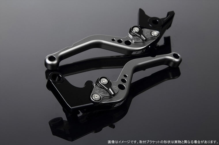 【エスエスケイ スピードラ】アジャストレバー スタンダード ショート  Mチタン/Mブラック NINJA1000 17-18/Z900RS LVCM028TM-BK