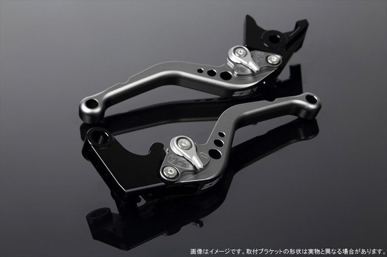 【エスエスケイ スピードラ】アジャストレバー スタンダード ショート  Mチタン/Mシルバー NINJA1000 17-18/Z900RS LVCM028TM-SR