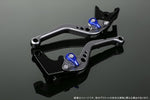 【エスエスケイ スピードラ】アジャストレバー スタンダード ショート  Mチタン/Mブルー NINJA1000 17-18/Z900RS LVCM028TM-BE