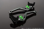【エスエスケイ スピードラ】アジャストレバー スタンダード ショート  Mチタン/Mグリーン NINJA1000 17-18/Z900RS LVCM028TM-GN