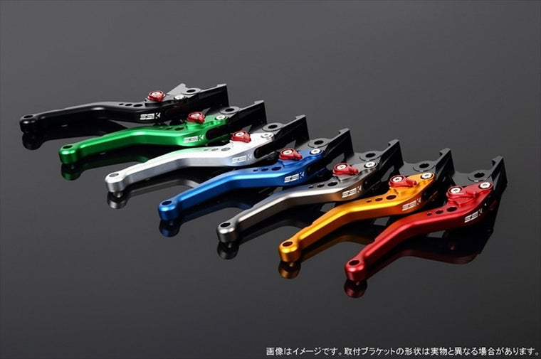 【エスエスケイ スピードラ】アジャストレバー スタンダード ショート  Mレッド/Mレッド NINJA1000 17-18/Z900RS LVCM028RD-RD
