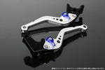 エスエスケイ スピードラ｜アジャストレバー スタンダード ショート Mシルバー/Mブルー Monster 821 HYPERMOTARD 821｜LVCM060SR-BE