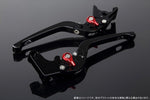 【エスエスケイ スピードラ】アジャストレバー 3D可倒式 Mブラック/Mレッド CB400SF NC31 LVDM002BK-RD