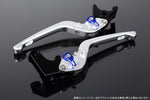 【エスエスケイ スピードラ】アジャストレバー 3D可倒式 Mシルバー/Mブルー CB400SF NC31 LVDM002SR-BE