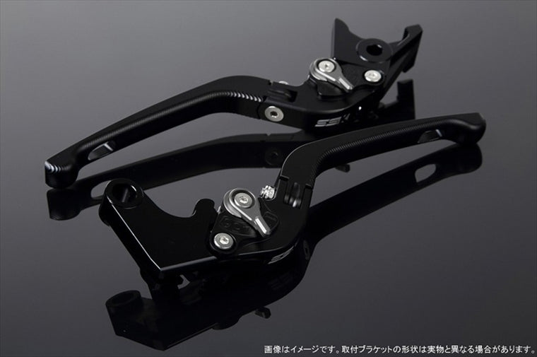 エスエスケイ スピードラ｜アジャストレバー 3D可倒式 Mブラック/Mチタン CBR1000RR 17-｜LVDM016BK-TM