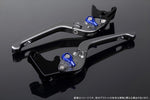 エスエスケイ スピードラ｜アジャストレバー 3D可倒式 Mチタン/Mブルー CBR1000RR 17-｜LVDM016TM-BE