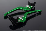 エスエスケイ スピードラ｜アジャストレバー 3D可倒式 Mグリーン/Mシルバー CBR1000RR 17-｜LVDM016GN-SR